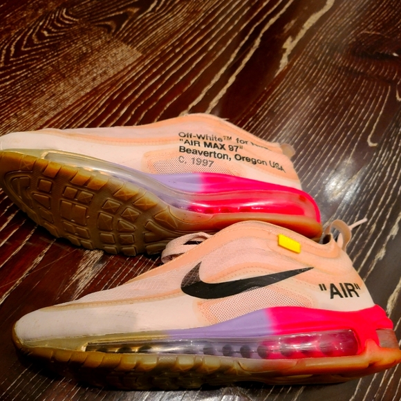 Serena Williams Nike x Off-white Air Max 97 Elemental Rose - Picture 2 of 10